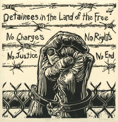 "Detainees in the land of the Free"