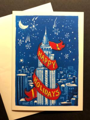 Happy holidays (Empire State Bldg)