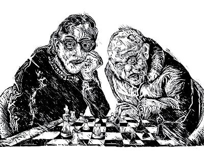 Untitled (chess players)