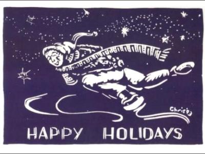 Happy Holidays(skater)